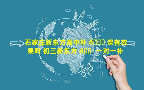 石家庄新东方高中补 🐝 课有效果吗 初三新东方 🕷 一对一补课有效果吗